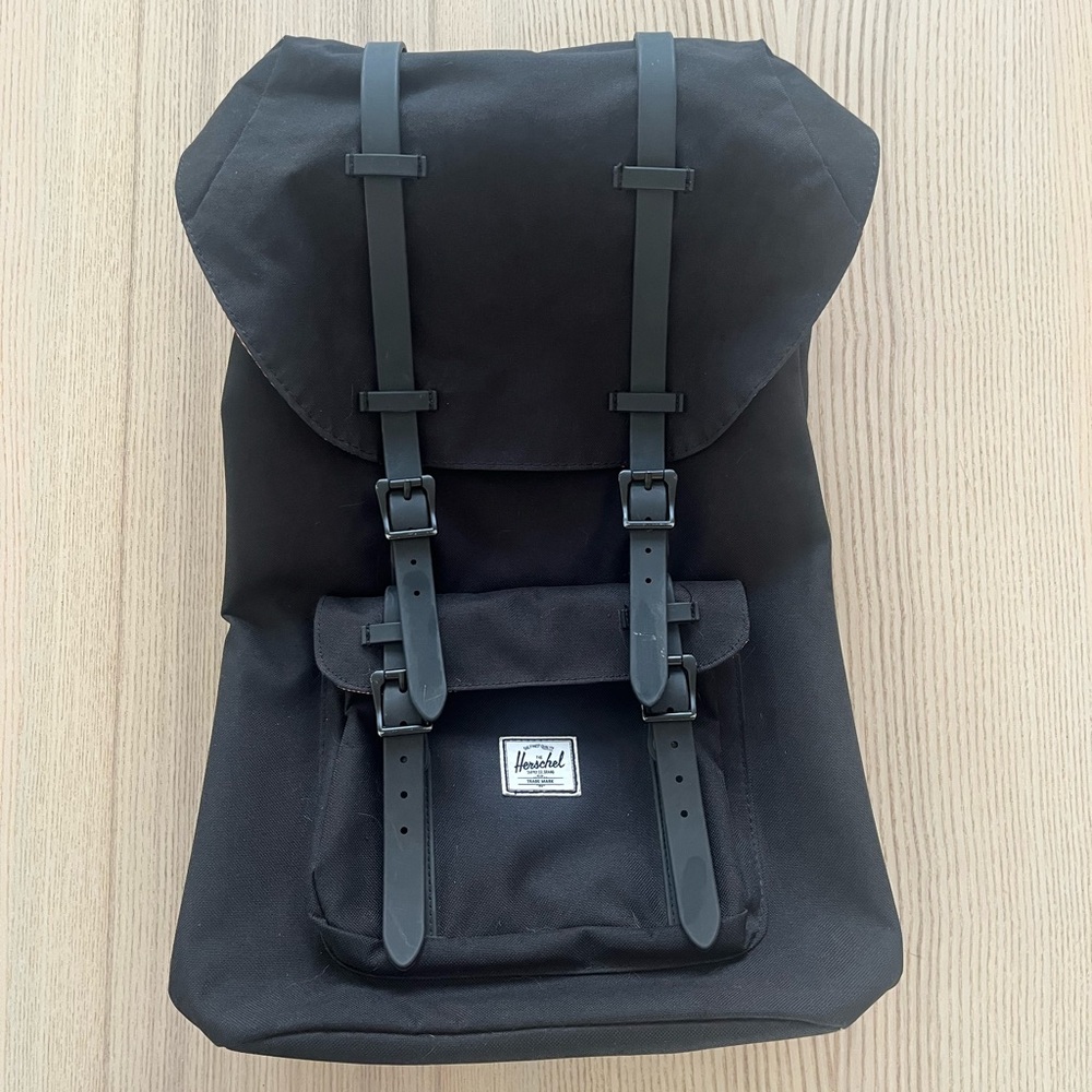 Herschel Little America Backpack in Black